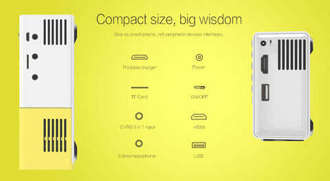 Full HD 1080p Portable Projector